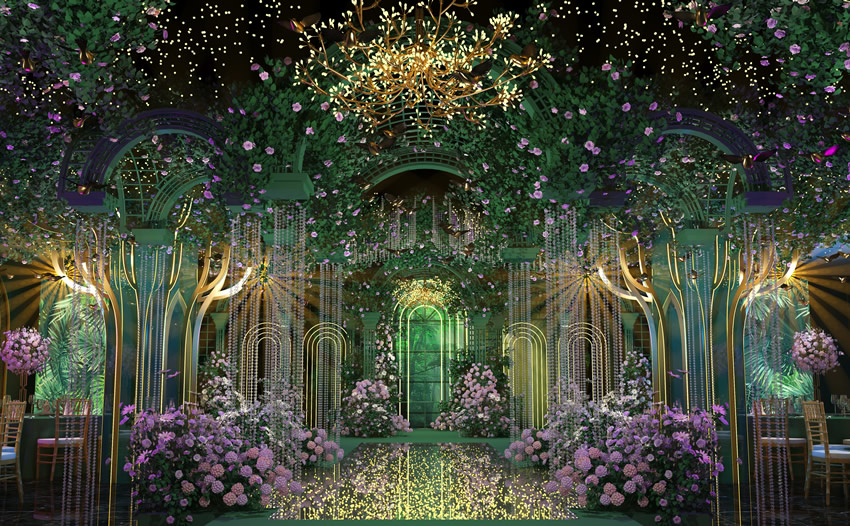 南华奇妙森林婚礼堂效果展示